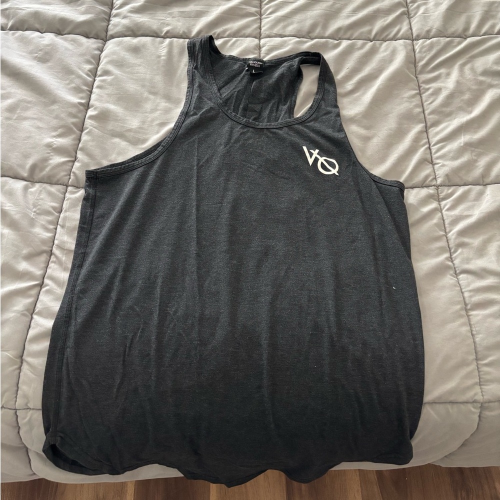 VQ Dark Grey Men's Tank Top